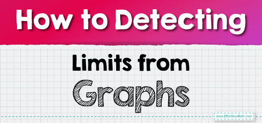 How to Detecting Limits from Graphs
