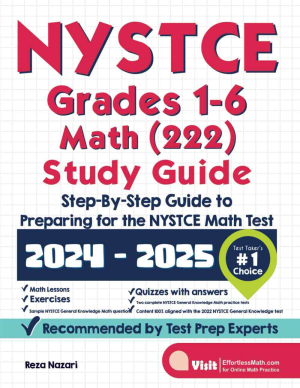 NYSTCE Grades 1–6 Math (222) Study Guide