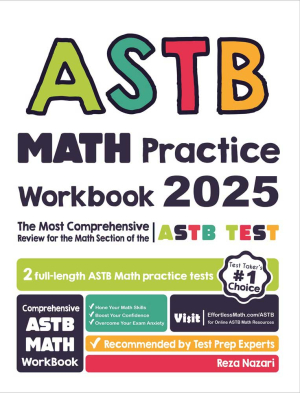 ASTB Math Practice Workbook cover