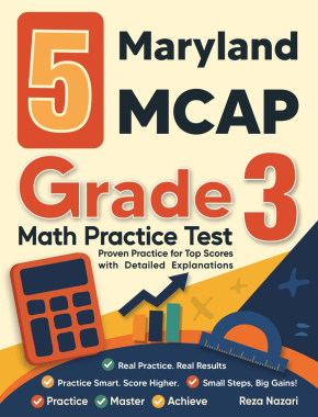 5 Maryland MCAP Grade 3 Math Practice Tests