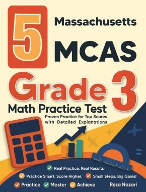 5 Massachusetts MCAS Grade 3 Math Practice Tests