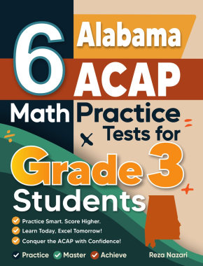 6 Alabama ACAP Grade 3 Math Practice Tests