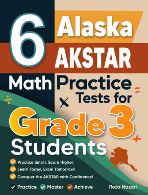 6 Alaska AK STAR Grade 3 Math Practice Tests