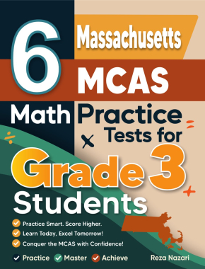 6 Massachusetts MCAS Grade 3 Math Practice Tests