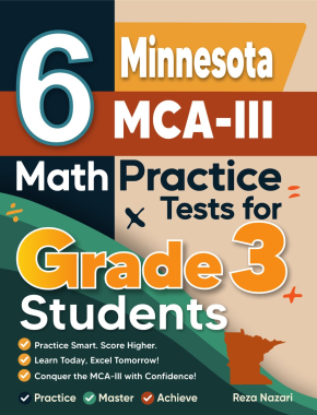 6 Minnesota MCA-III Grade 3 Math Practice Tests
