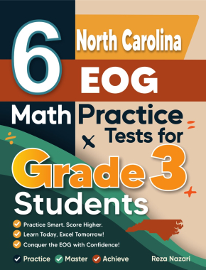 6 North Carolina EOG Grade 3 Math Practice Tests