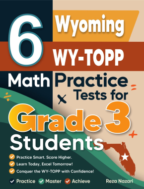 6 Wyoming WY-TOPP Grade 3 Math Practice Tests