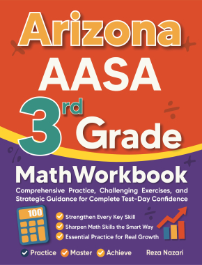 Arizona AASA 3rd Grade Math Workbook