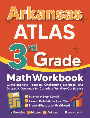 Arkansas ATLAS 3rd Grade Math Workbook cover