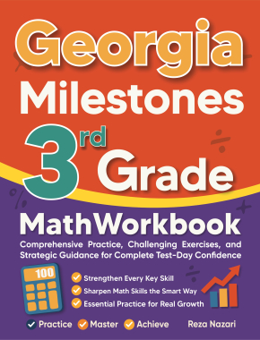Georgia Milestones 3rd Grade Math Workbook
