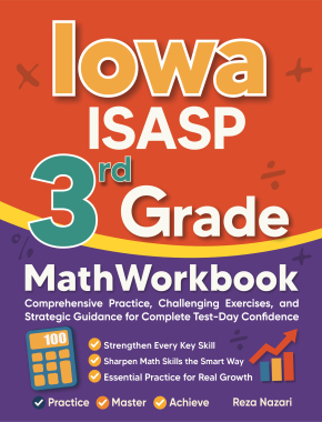 Iowa ISASP 3rd Grade Math Workbook