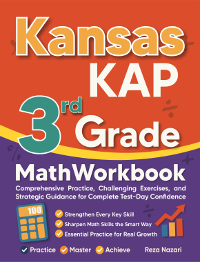 Kansas KAP 3rd Grade Math Workbook