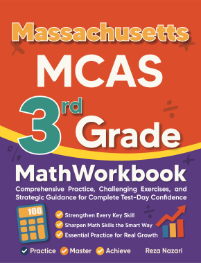 Massachusetts MCAS 3rd Grade Math Workbook