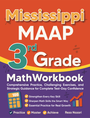 Mississippi MAAP 3rd Grade Math Workbook