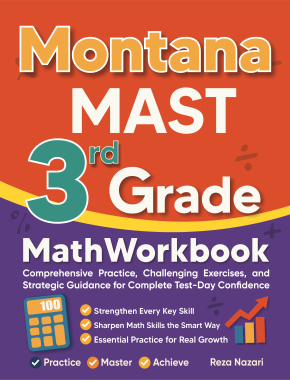 Montana MAST 3rd Grade Math Workbook