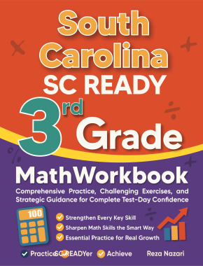 South Carolina SC READY 3rd Grade Math Workbook
