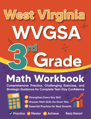 West Virginia WVGSA 3rd Grade Math Workbook cover