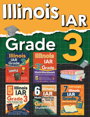 The Most Comprehensive Illinois IAR Grade 3 Math Preparation Bundle