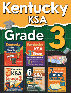 The Most Comprehensive Kentucky KSA Grade 3 Math Preparation Bundle cover