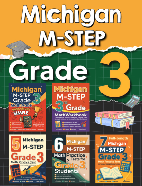 The Most Comprehensive Michigan M-STEP Grade 3 Math Preparation Bundle