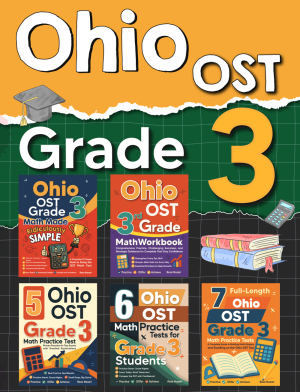 The Most Comprehensive Ohio OST Grade 3 Math Preparation Bundle cover