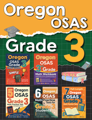 The Most Comprehensive Oregon OSAS Grade 3 Math Preparation Bundle cover
