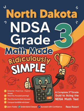 North Dakota NDSA Grade 3 Math Made Ridiculously Simple
