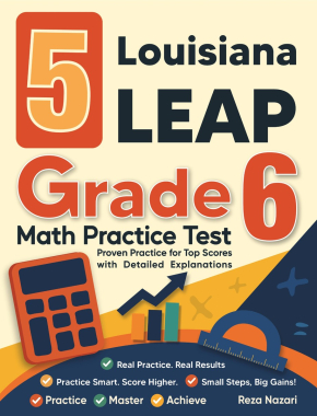 5 Louisiana LEAP Grade 6 Math Practice Tests