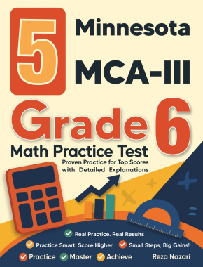5 Minnesota MCA-III Grade 6 Math Practice Tests