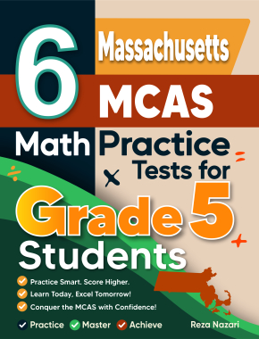 6 Massachusetts MCAS Grade 5 Math Practice Tests