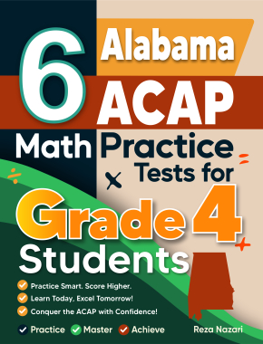 6 Alabama ACAP Grade 4 Math Practice Tests