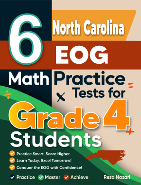 6 North Carolina EOG Grade 4 Math Practice Tests