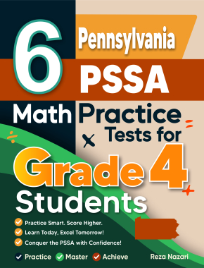 6 Pennsylvania PSSA Grade 4 Math Practice Tests
