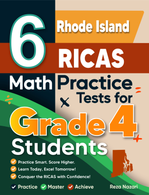 6 Rhode Island RICAS Grade 4 Math Practice Tests