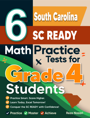 6 South Carolina SC READY Grade 4 Math Practice Tests