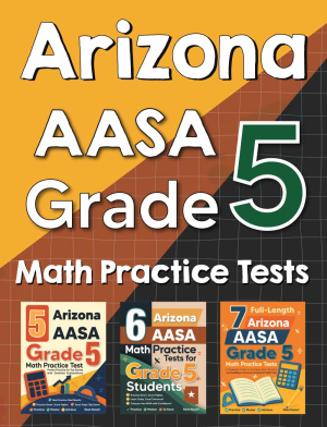 Arizona AASA Grade 5 Math Preparation Bundle cover