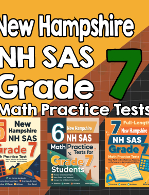 New Hampshire NH SAS Grade 7 Math Preparation Bundle