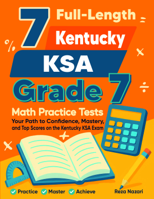 7 Kentucky KSA Grade 7 Math Practice Tests cover