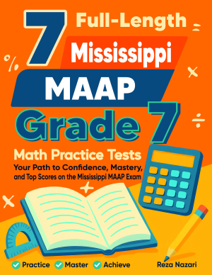 7 Mississippi MAAP Grade 7 Math Practice Tests cover