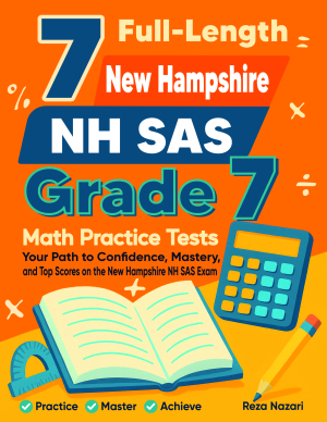 7 New Hampshire NH SAS Grade 7 Math Practice Tests cover