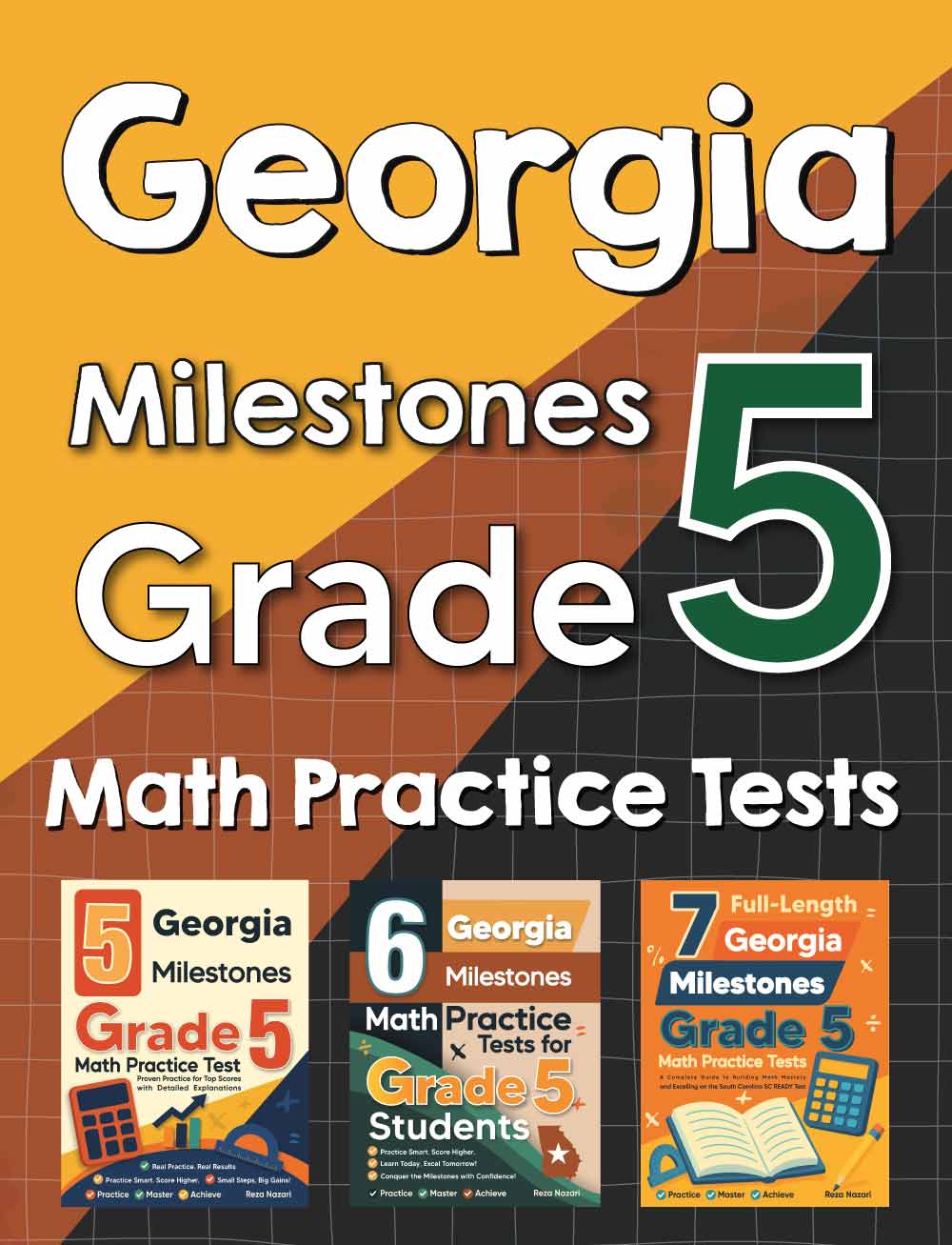 Georgia Milestones Grade 5 Math Preparation Bundle
