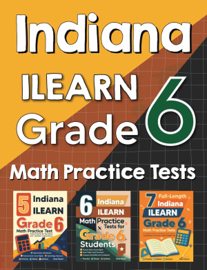 Indiana ILEARN Grade 6 Math Preparation Bundle cover