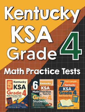 Kentucky KSA Grade 4 Math Preparation Bundle cover