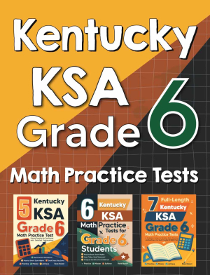 Kentucky KSA Grade 6 Math Preparation Bundle cover