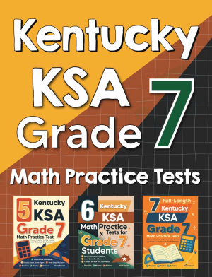 Kentucky KSA Grade 7 Math Preparation Bundle cover