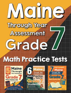 Maine Through Year Assessment Grade 7 Math Preparation Bundle