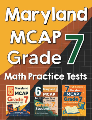 Maryland MCAP Grade 7 Math Preparation Bundle cover