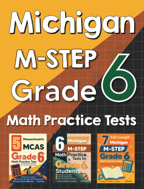 Michigan M-STEP Grade 6 Math Preparation Bundle