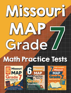 Missouri MAP Grade 7 Math Preparation Bundle cover