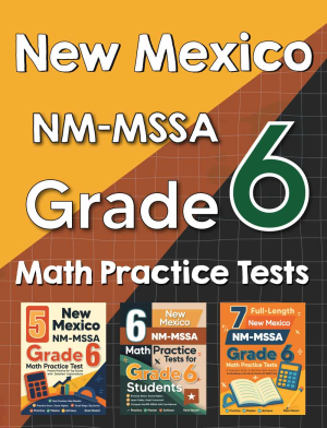 New Mexico NM-MSSA Grade 6 Math Preparation Bundle cover